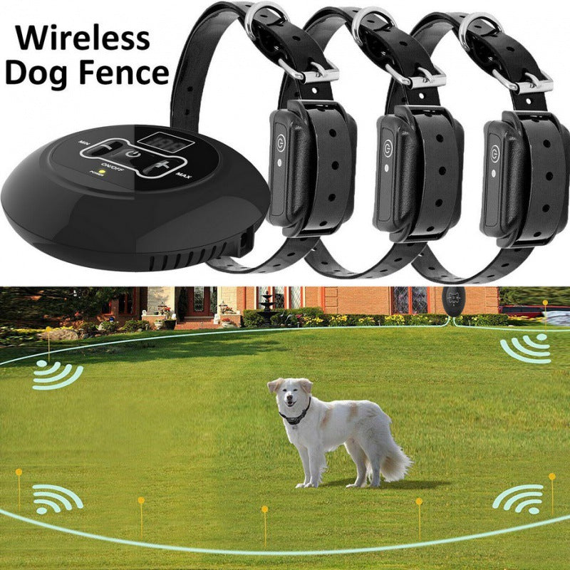 Pet Electronic Fence Training Dog Barking Stopper Dog Pet - close up view
