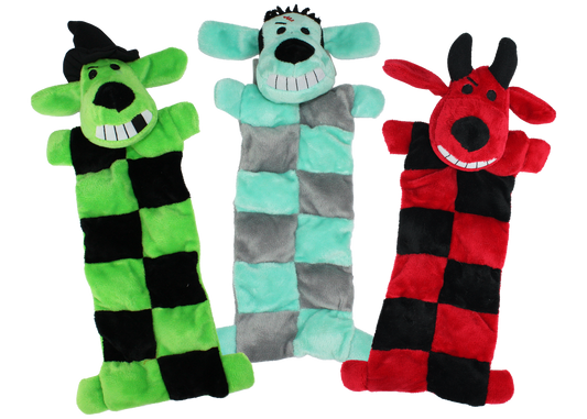 Multipet Loofa Halloween Squeaker Mat Interactive Dog Toy - main product image