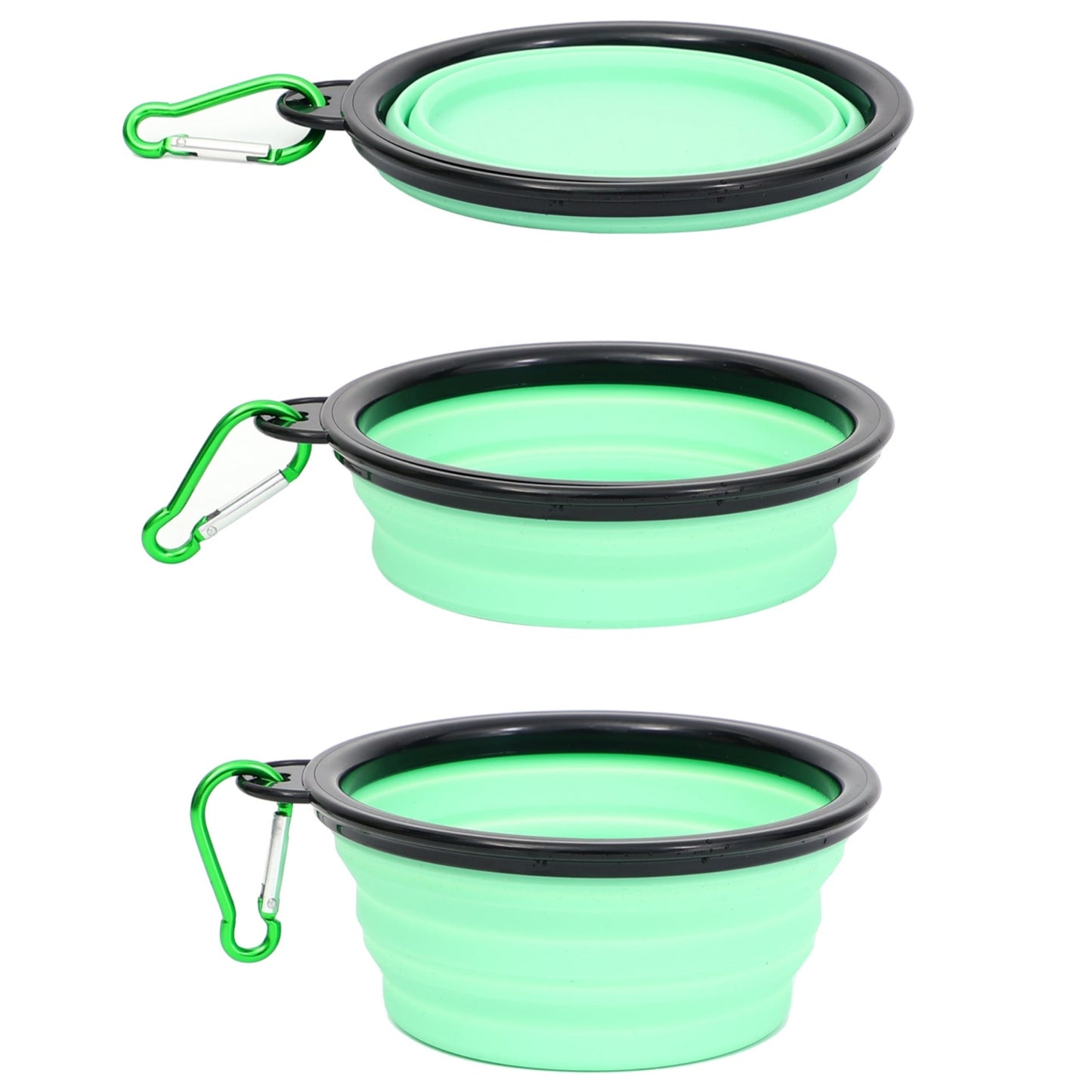 Collapsible Silicone Travel Bowls - 12oz - gallery image 9
