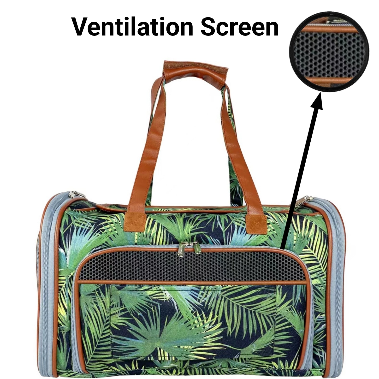 Mr. Peanut's Gold Series Standard Size Airline Compliant Expandable Pet Carrier - Prints Edition - gallery image 9