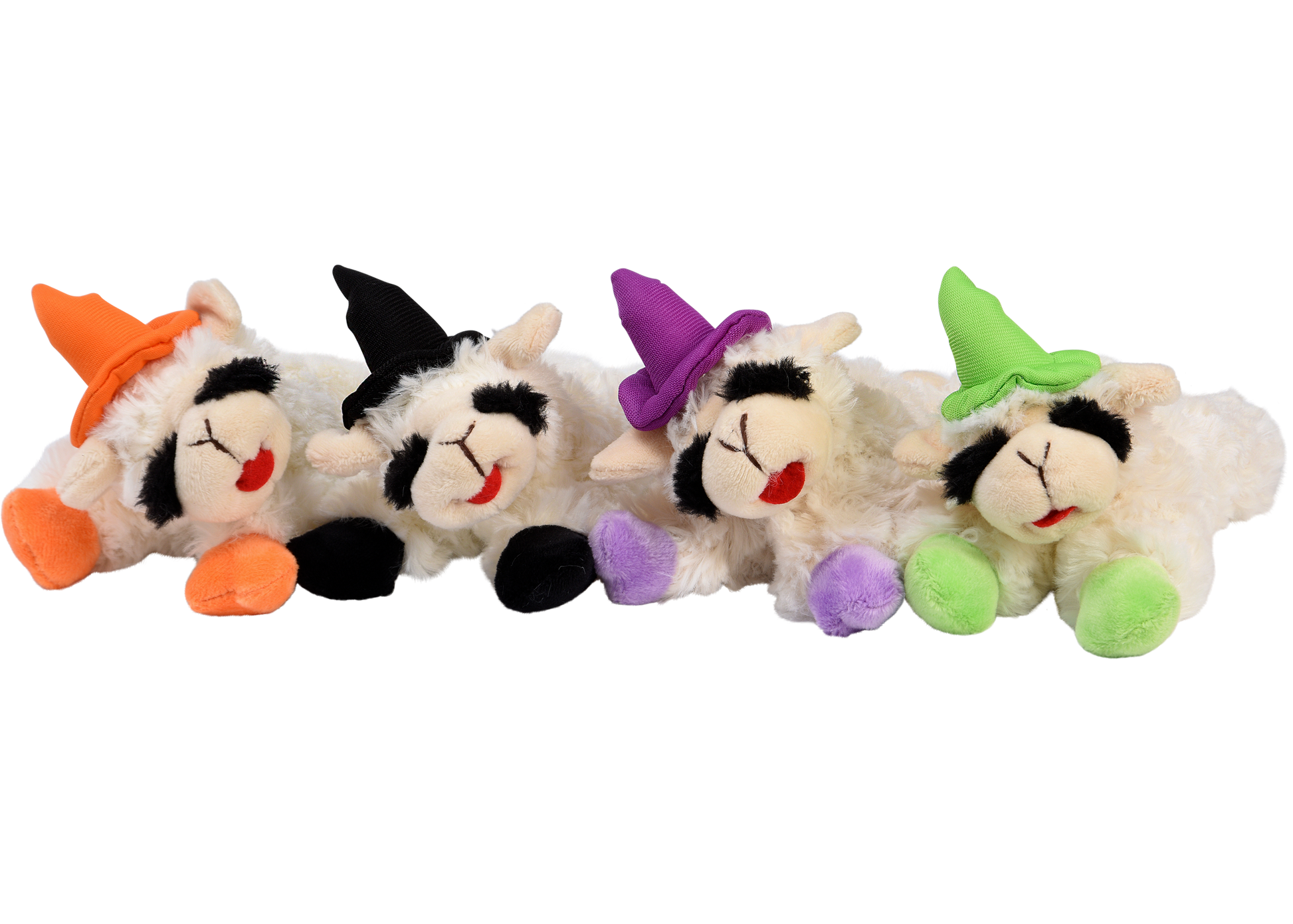 Multipet Lambchop W Witch Hat Interactive Dog Toy Durable - main product image