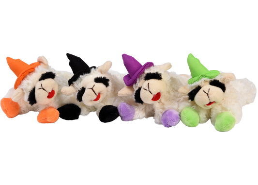 Multipet Lambchop W Witch Hat Interactive Dog Toy Durable - main product image