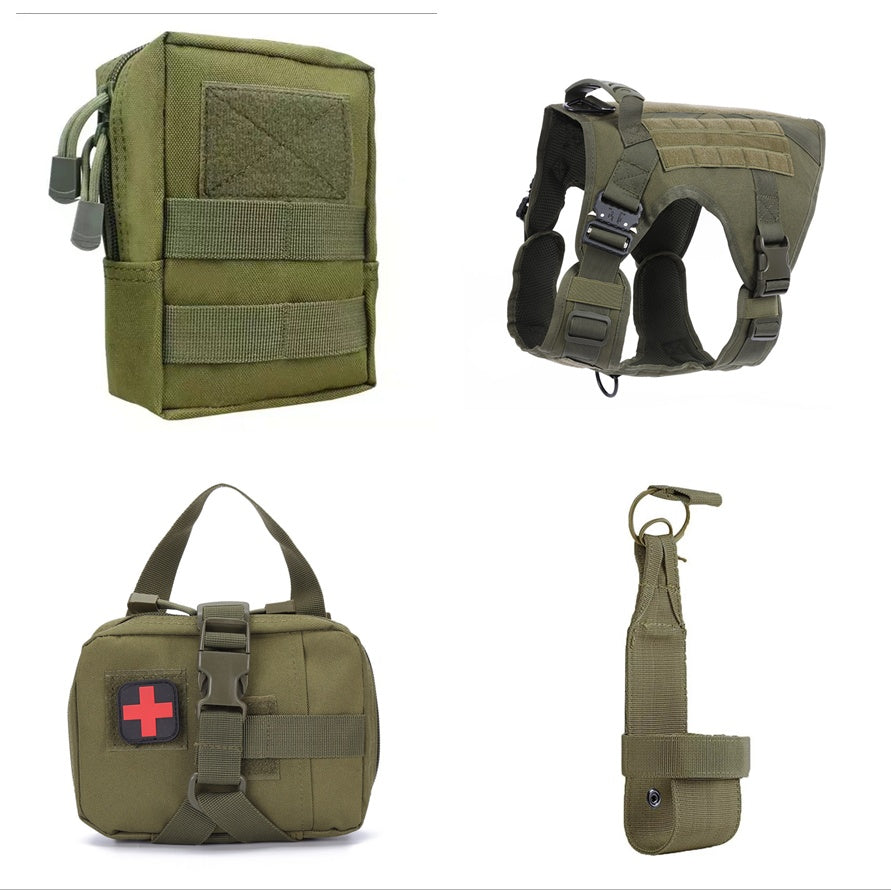 Tactical Dog Clothes Quick Disassembly Dog Vest Outdoor Pet