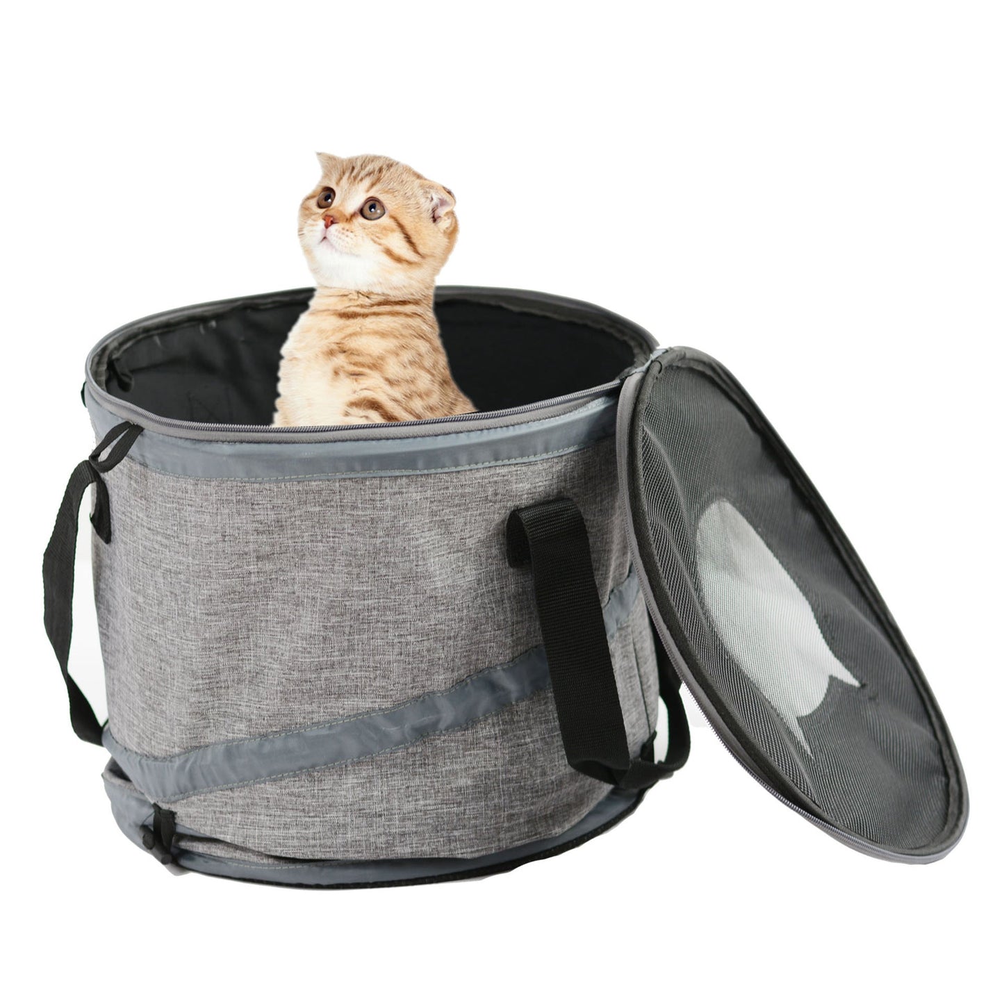 Multifunctional Foldable Cat Tunnel Kennel Pet Bag Washable - lifestyle view