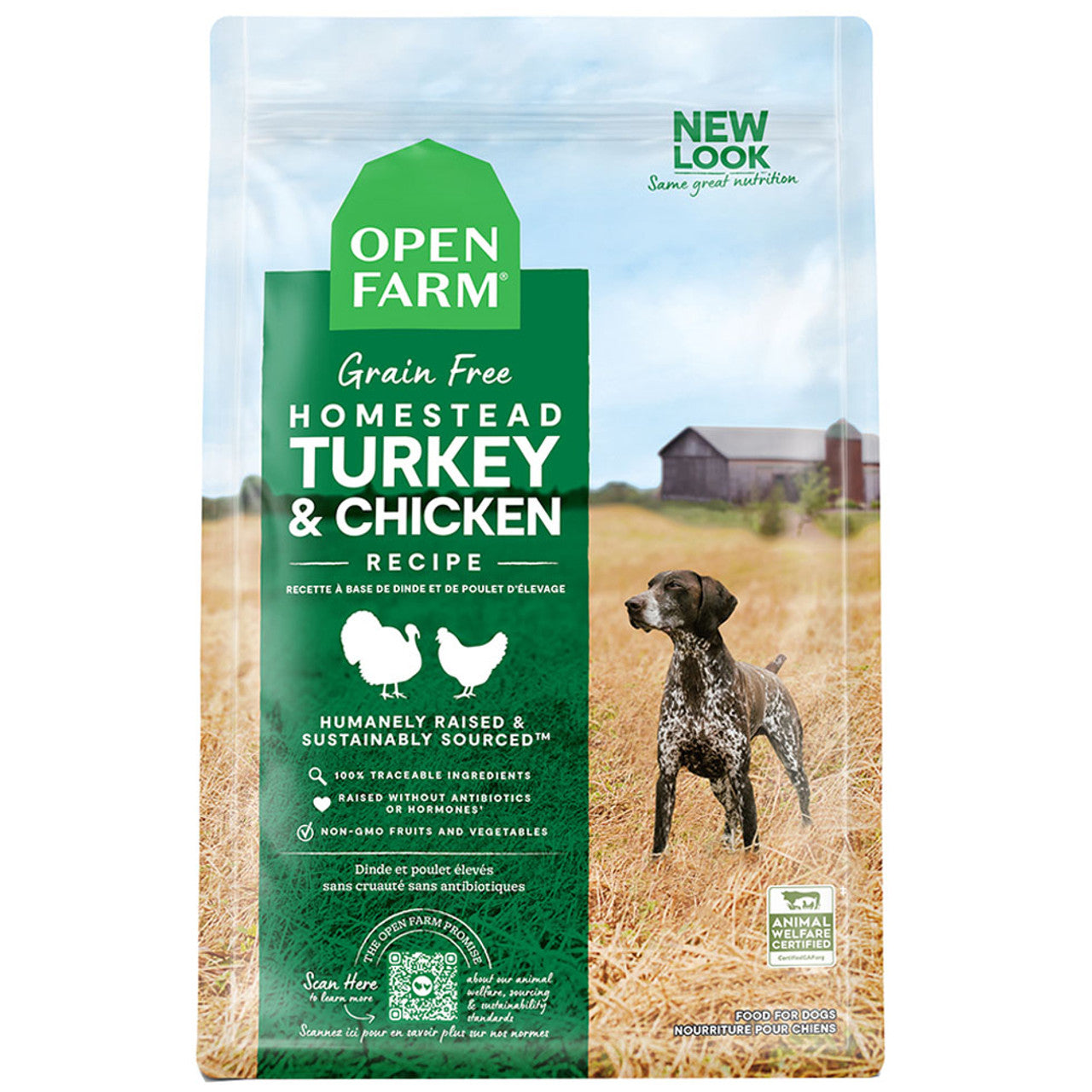 Open Farm Grain Free Turkey Chicken Dry Dog Food Dry Dog - main product image