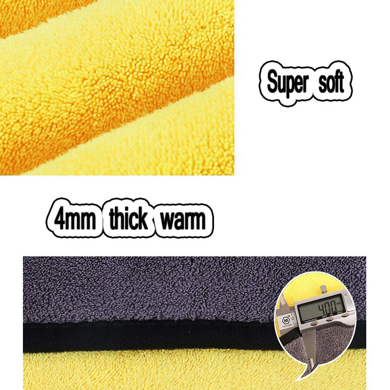 Double Sided Absorbent Pet Drying Towel Pet Grooming Premium - lifestyle view