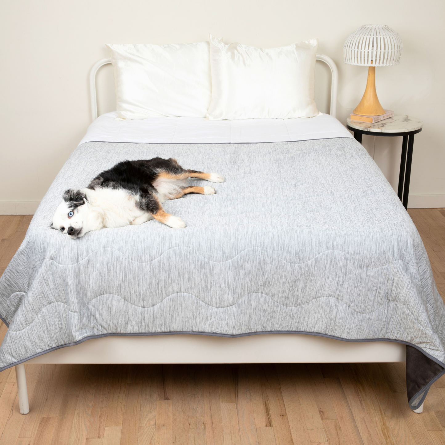 Pupchill Cooling Waterproof Blanket Arctic Grey Washable - gallery image 10