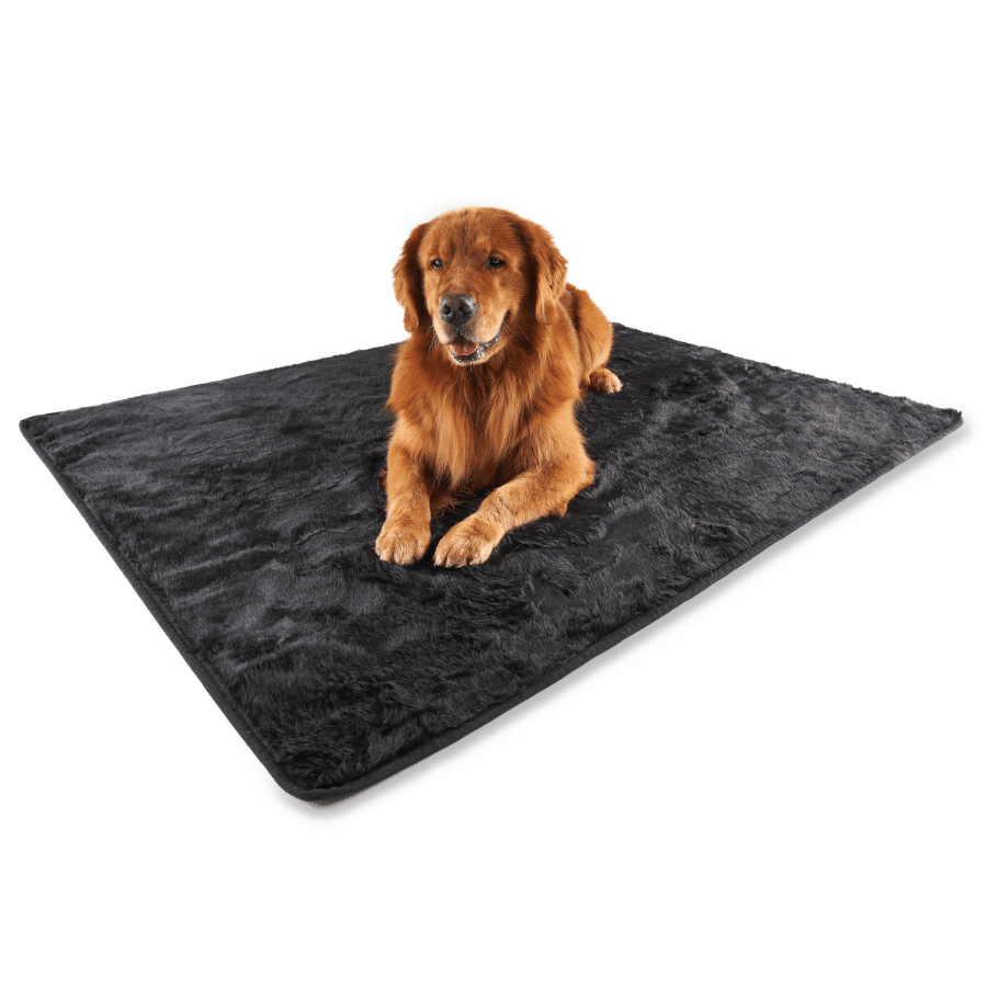 Waterproof Pet Blanket Soft Throw Midnight Black Washable - gallery image 6