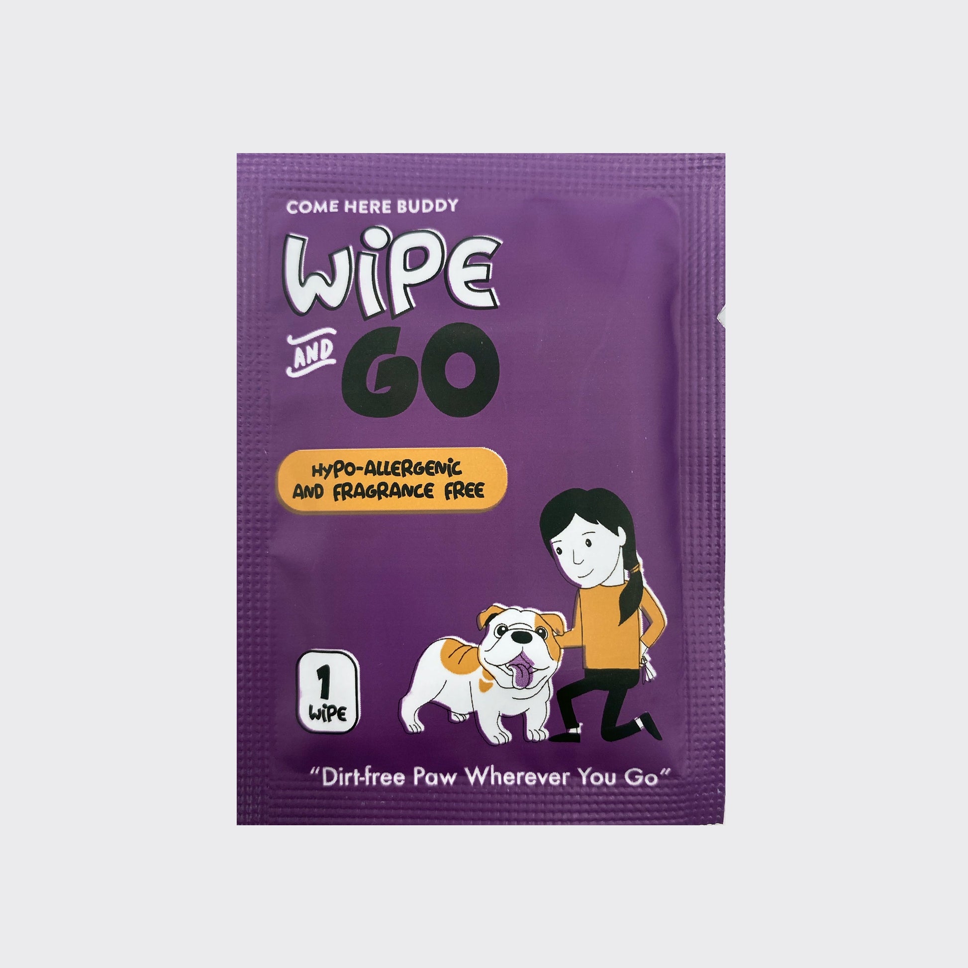 Dog Wipes - detail view