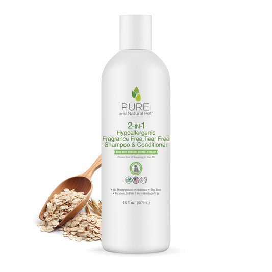 Pet Grooming Supplies 2 in 1 Hypoallergenic Fragrance Free - main product image