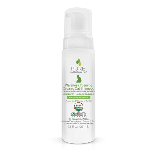 Organic Waterless Foaming Cat Shampoo - Unscented - main product image