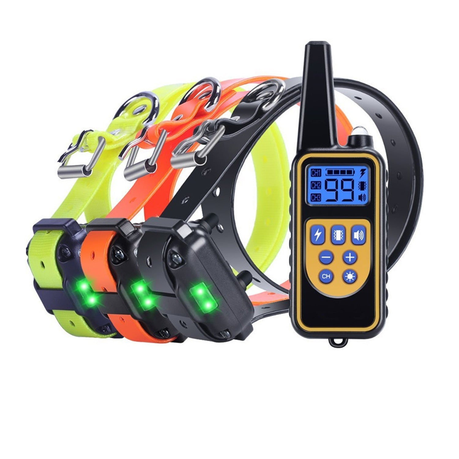 Dog Collars 800m Electric Dog Training Collar Anti barking - close up view