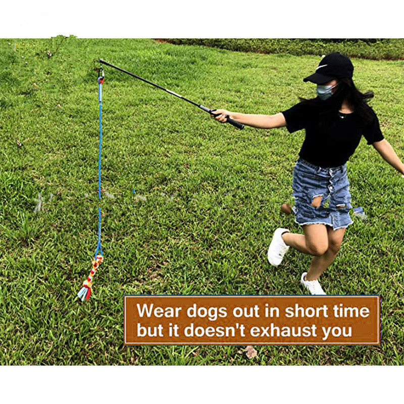 Dog Training Toy Bite Tug Gear Adjustable Classic Durable - lifestyle view