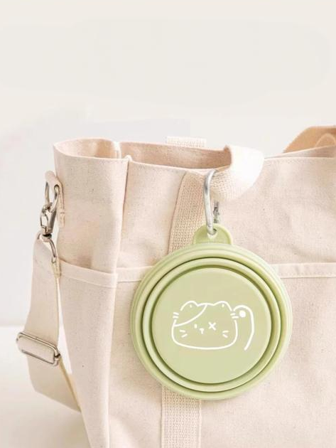 Single Foldable Pet Travel Bowl Dog Travel Accessories - detail view