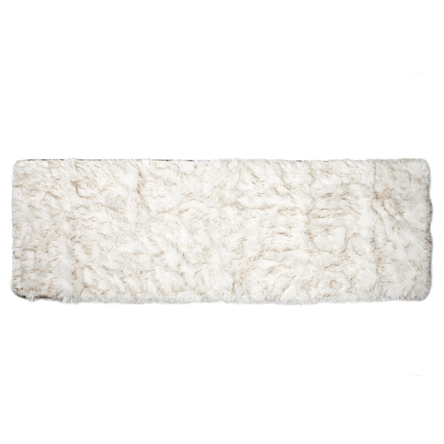 Pupprotector Waterproof Bed Runner White With Brown Accents - gallery image 9