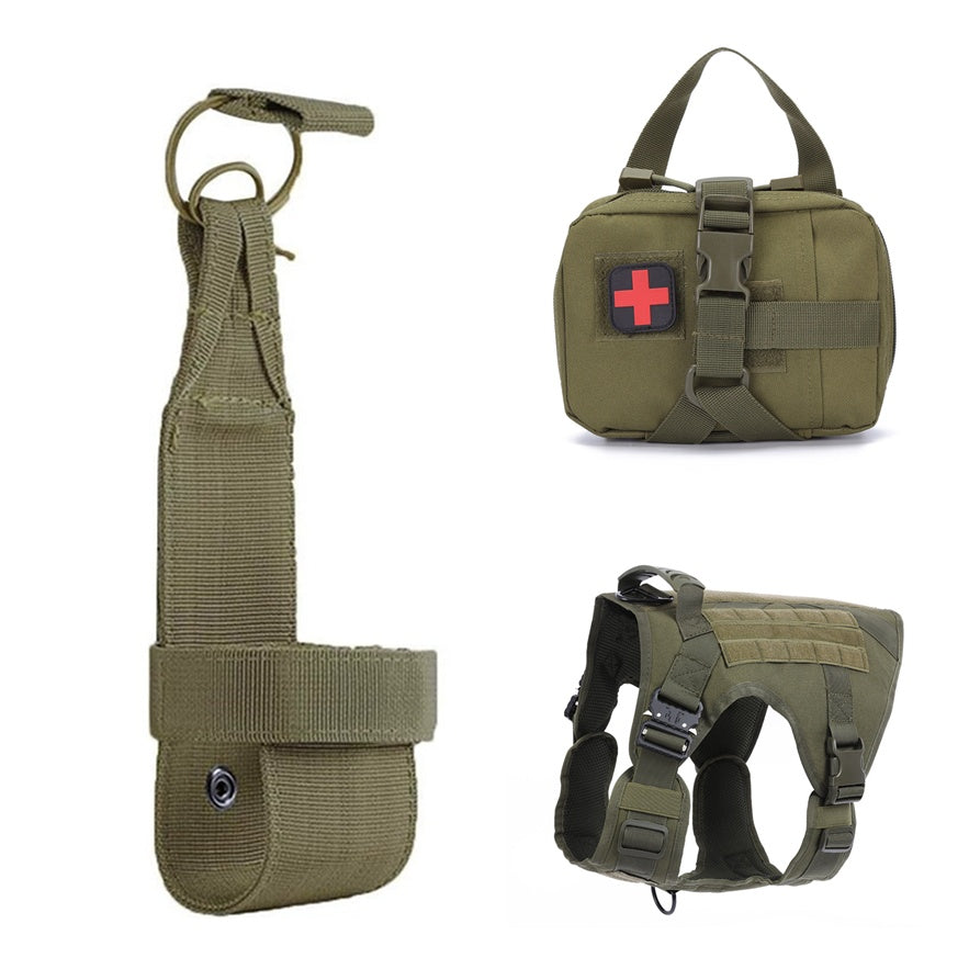 Tactical Dog Clothes Quick Disassembly Dog Vest Outdoor Pet