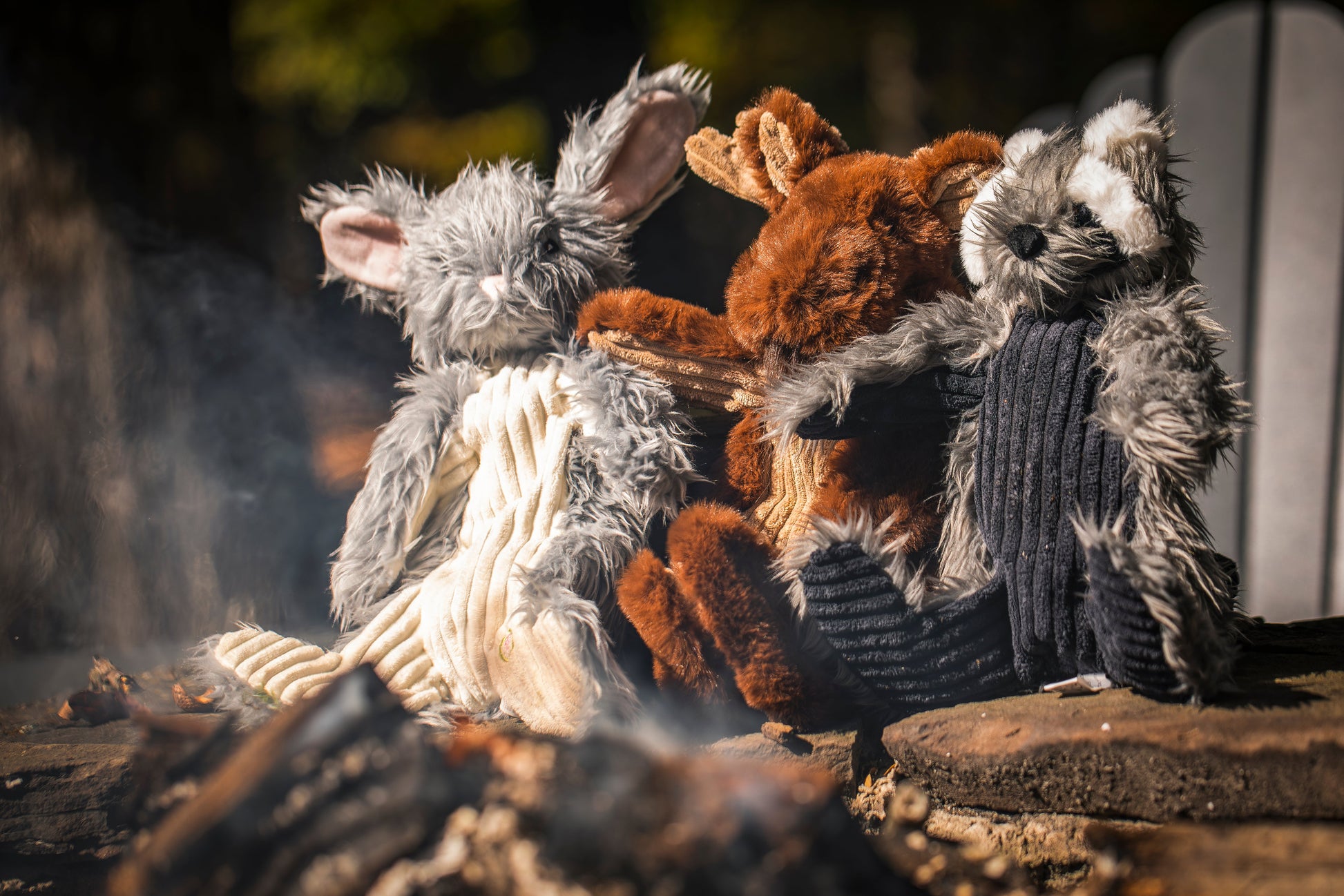 Dog Toy Redwood Raccoon X-Brace Plush Toy for Daily Use main product image for dogs and cats