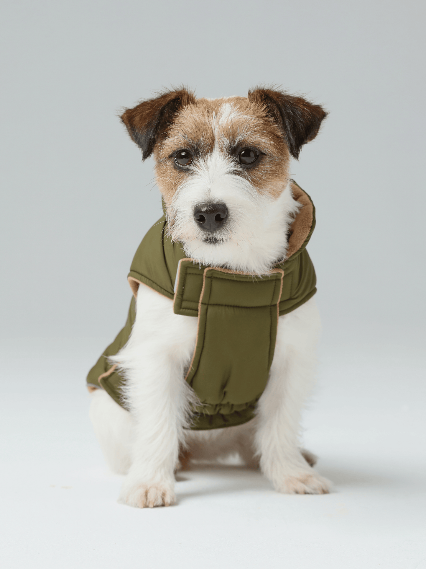 Reversible Dog Vest Jacket Green Brown Dog Apparel Premium - gallery image 7