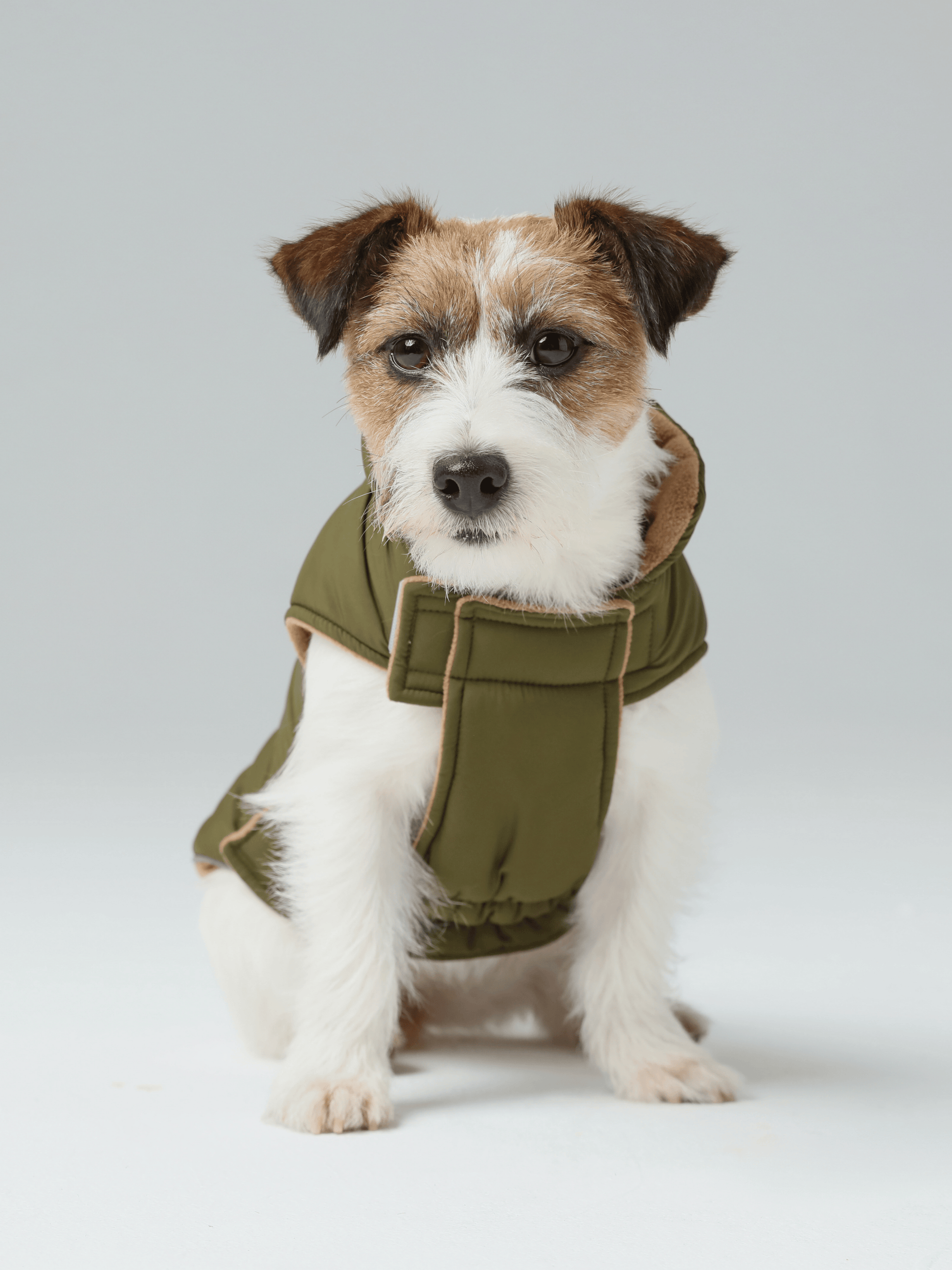 Reversible Dog Vest Jacket Green Brown Dog Apparel Premium - gallery image 7