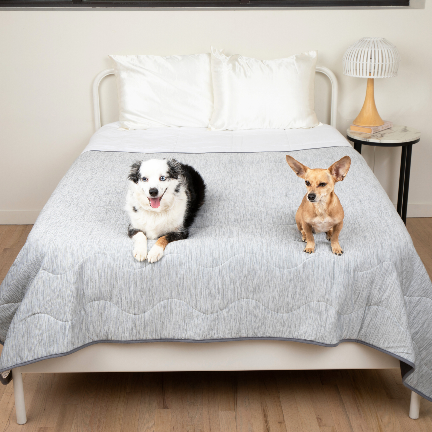 Pupchill Cooling Waterproof Blanket Arctic Grey Washable - gallery image 8