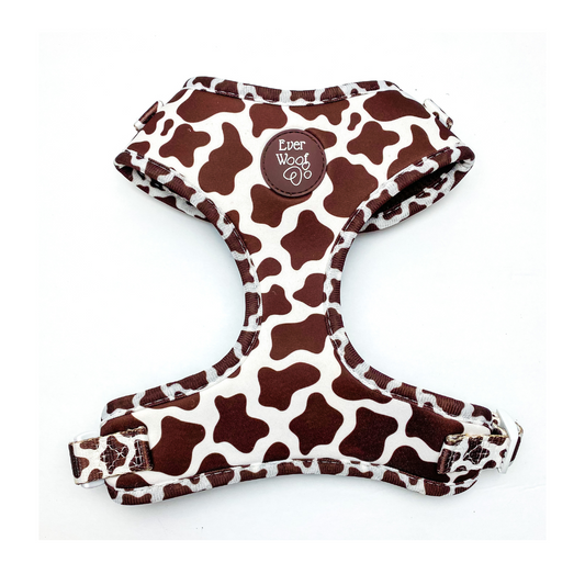 Pet Harness Harness Chocolate Cow Adjustable Harness Essenti - main product image for pet harness