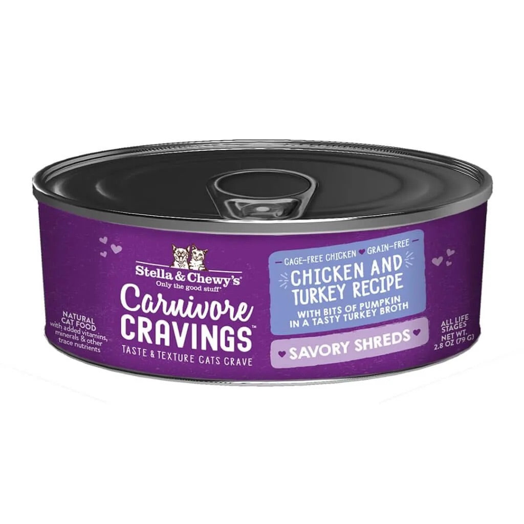 Stella Chewys Carnivore Cravings Shredded Chicken Turkey Cat - main product image