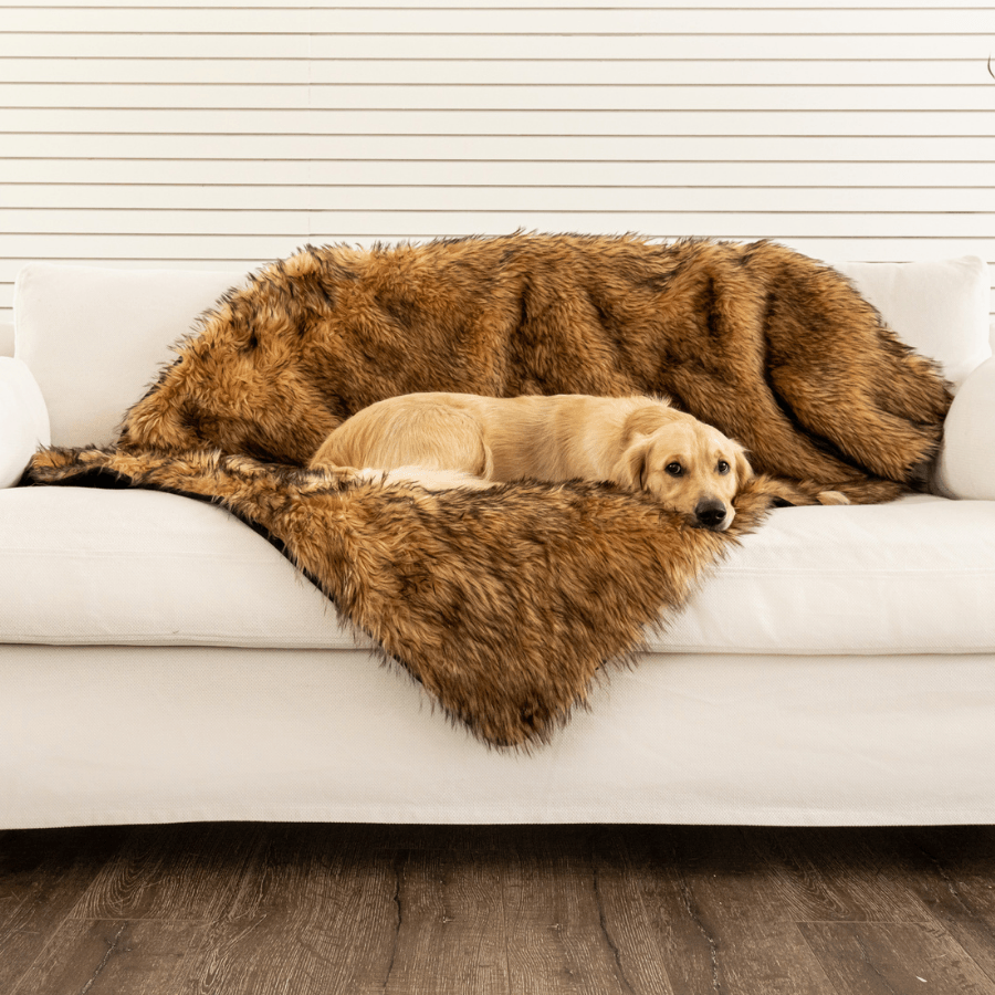 Pupprotector Waterproof Throw Blanket Sable Tan Washable - gallery image 6