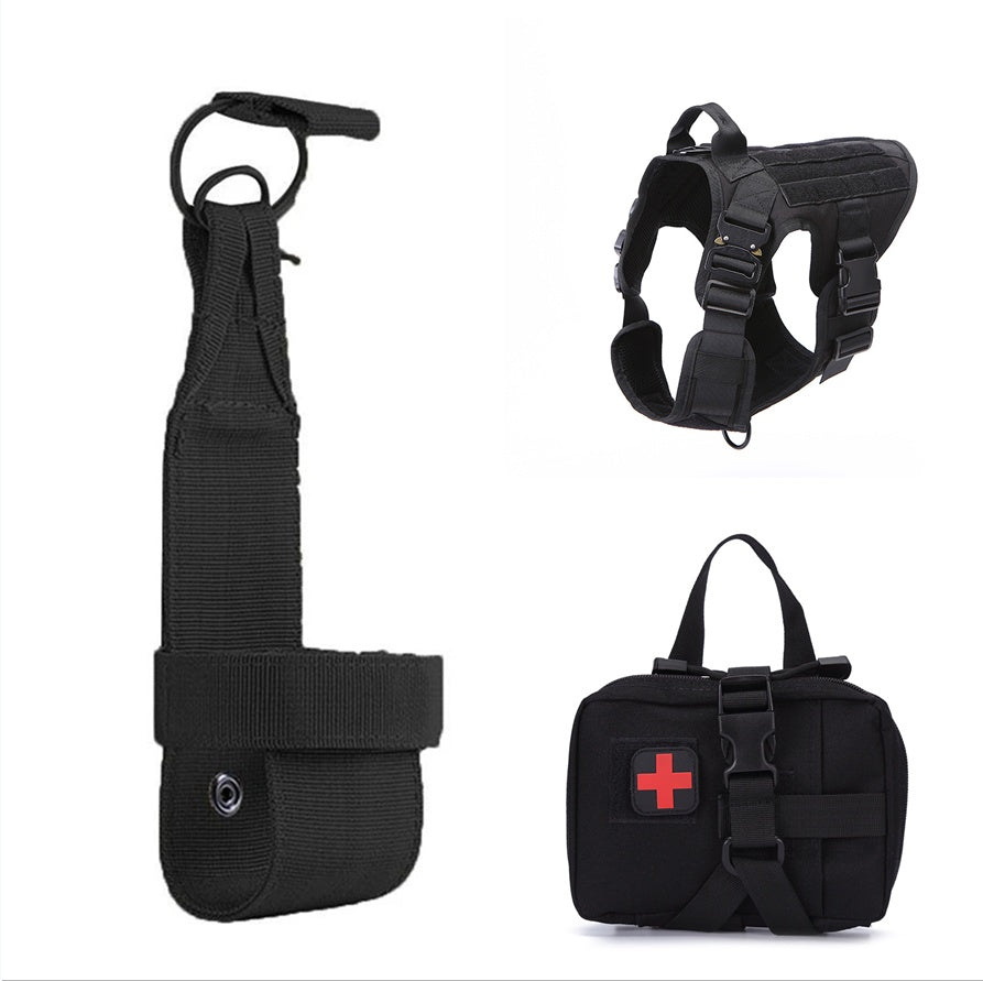 Tactical Dog Clothes Quick Disassembly Dog Vest Outdoor Pet