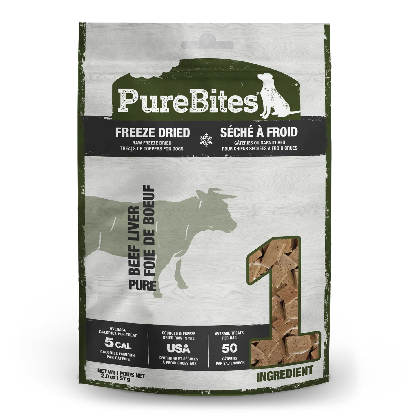 Pure Bites Beef Freeze Dried Dog Treats Dog Treats Premium - main product image