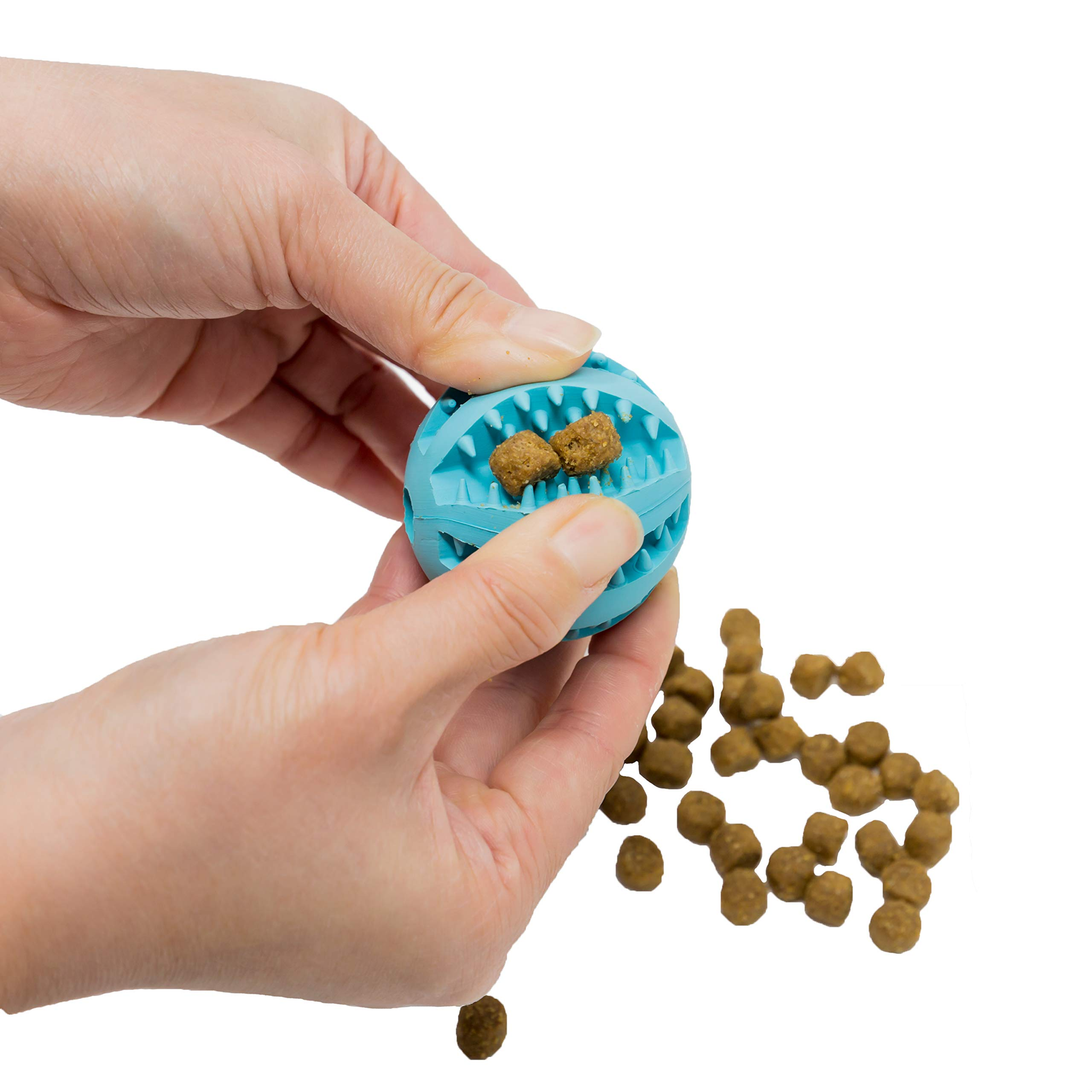 Dog Treats 2 5 Squeaky Interactive Dog Balls for Puppy Teeth - gallery image 18