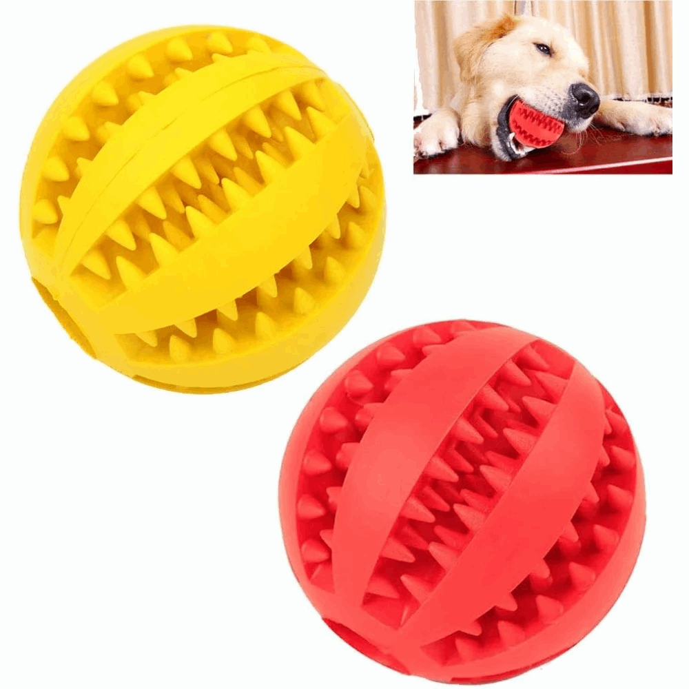 Dog Treat Toy Ball Dog Tooth Cleaning Toy Interactive Dog - main product image