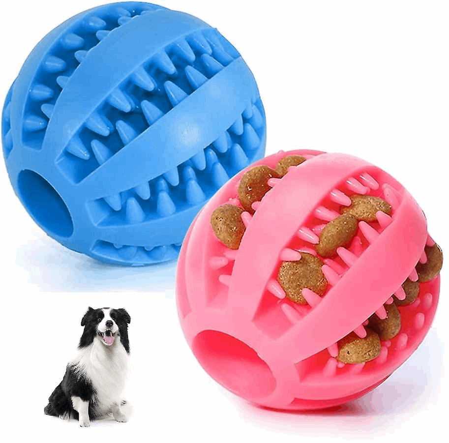 Dog Treat Toy Ball Dog Tooth Cleaning Toy Interactive Dog - gallery image 5
