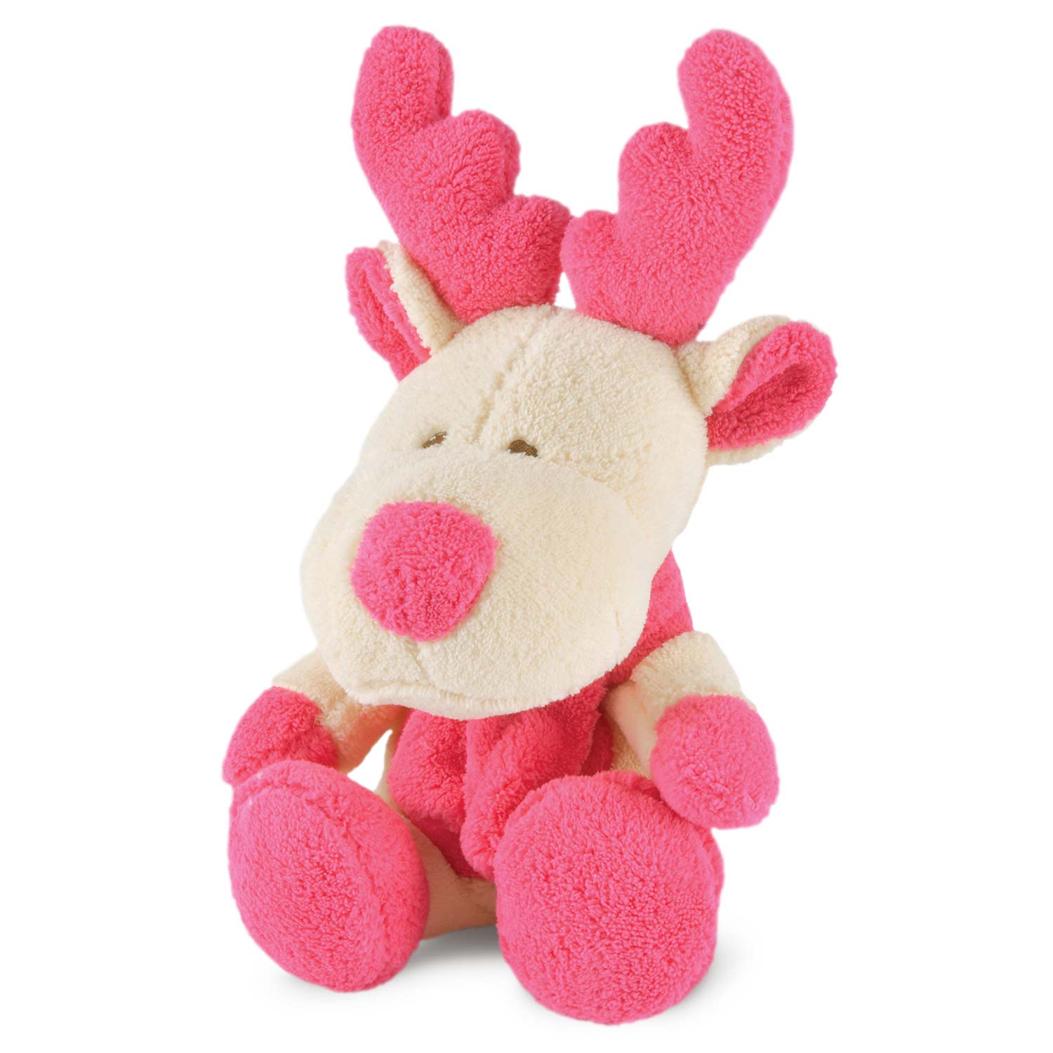 Jeffers Plush Bright Winter Pals Squeaker Dog Toys 3 - close up view
