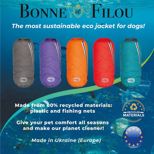 Dog Apparel Sustainable Eco-Friendly Jacket Vest Made in - main product image for dog apparel