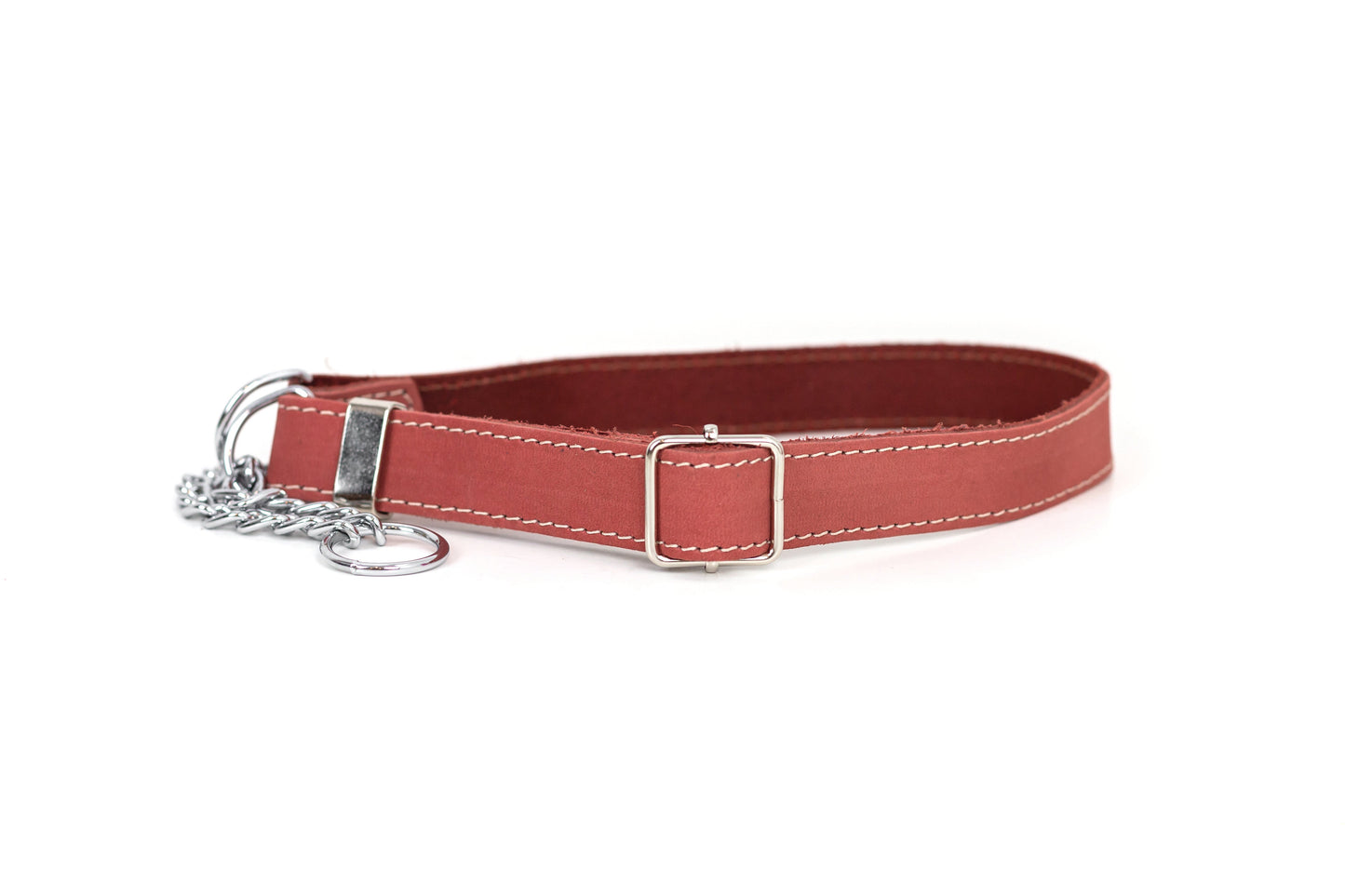Dog Collar Martingale Coral Reef Leather Collar for Comfort - main product image for dog collar