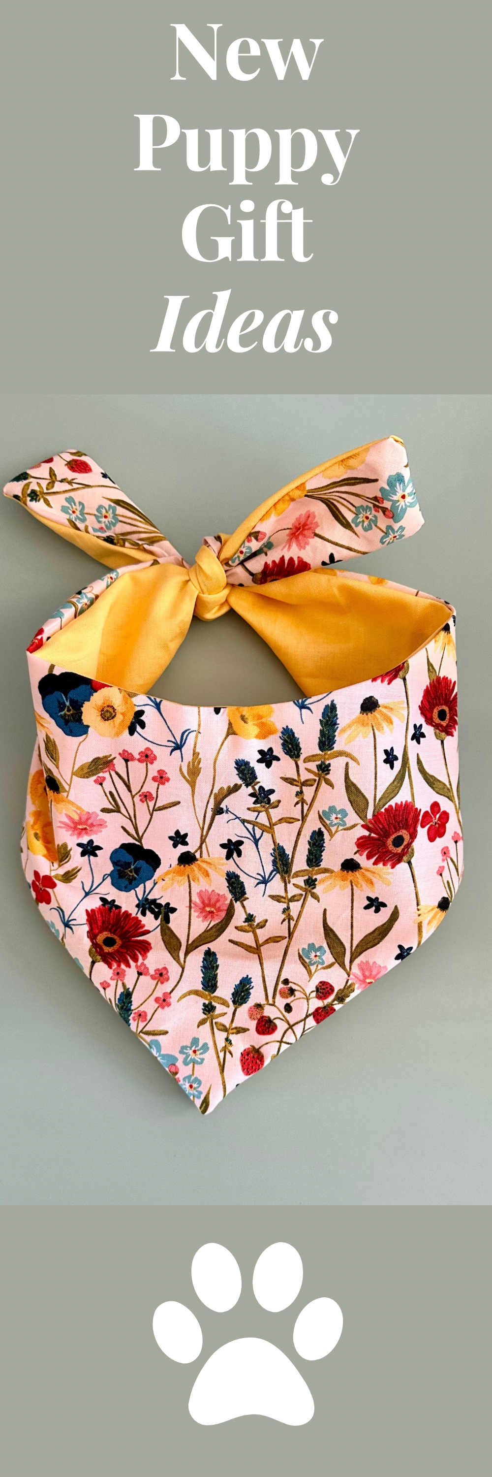 Spring Flowers Dog Bandana New Arrivals - gallery image 12