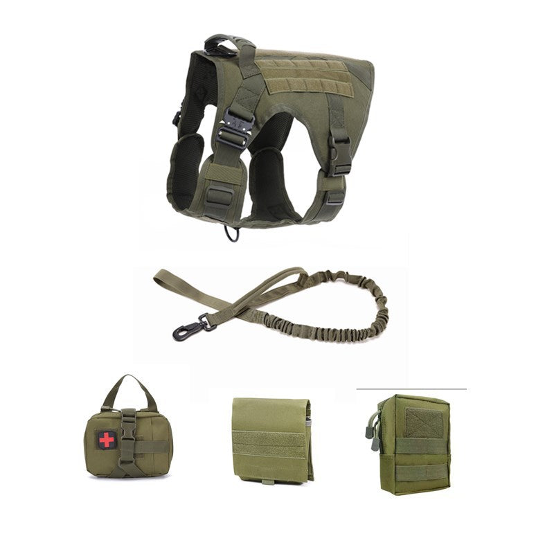 Tactical Dog Clothes Quick Disassembly Dog Vest Outdoor Pet - gallery image 8