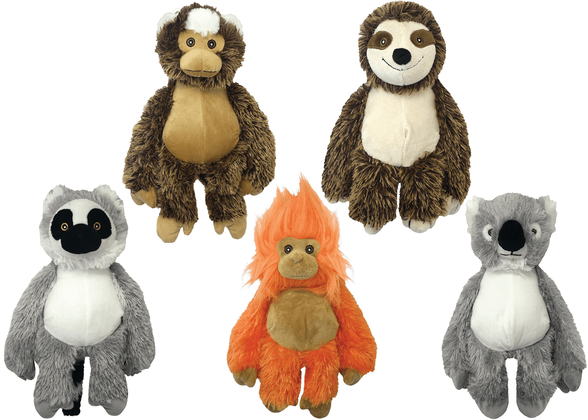 Multipet Bark Buddy Animals Assorted Animals 10 Interactive - detail view