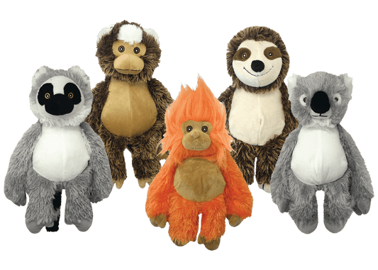 Multipet Bark Buddy Animals Assorted Animals 10 Interactive - main product image