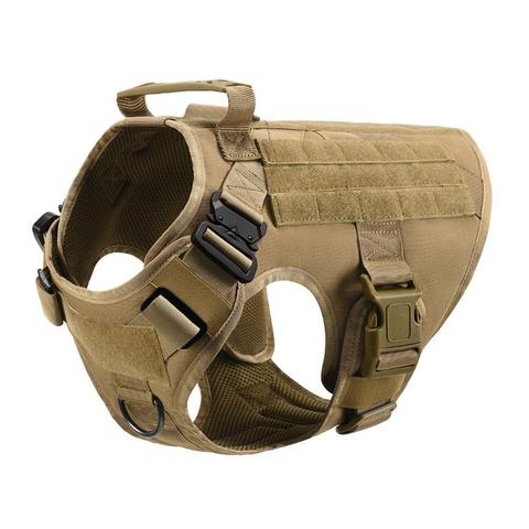 Military Tactical Dog Harness German Shepherd Adjustable Pet