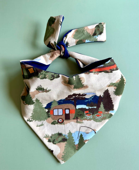Camping Dog Bandana - main product image