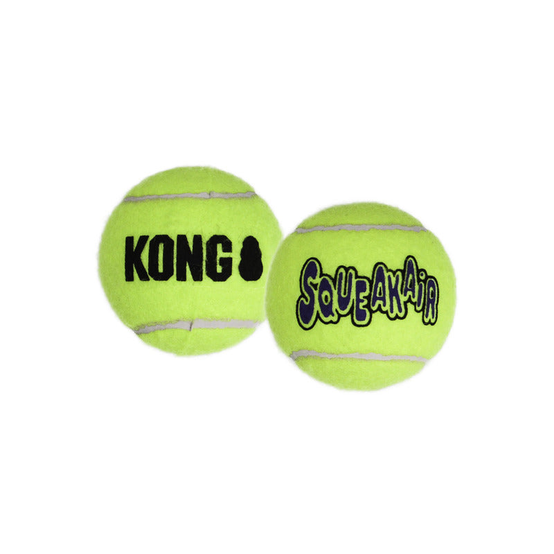 KONG SqueakAir Tennis Balls Fetch Dog Toy Durable Play - main product image