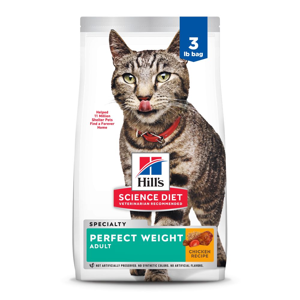 Hills Science Diet Adult Perfect Weight Chicken Reci 76037 - main product image