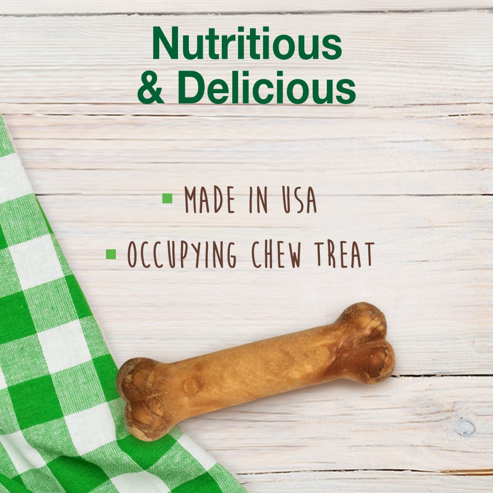 Dog Treats Nylabone Chicken Chews 4.9oz Training Rewards - lifestyle view