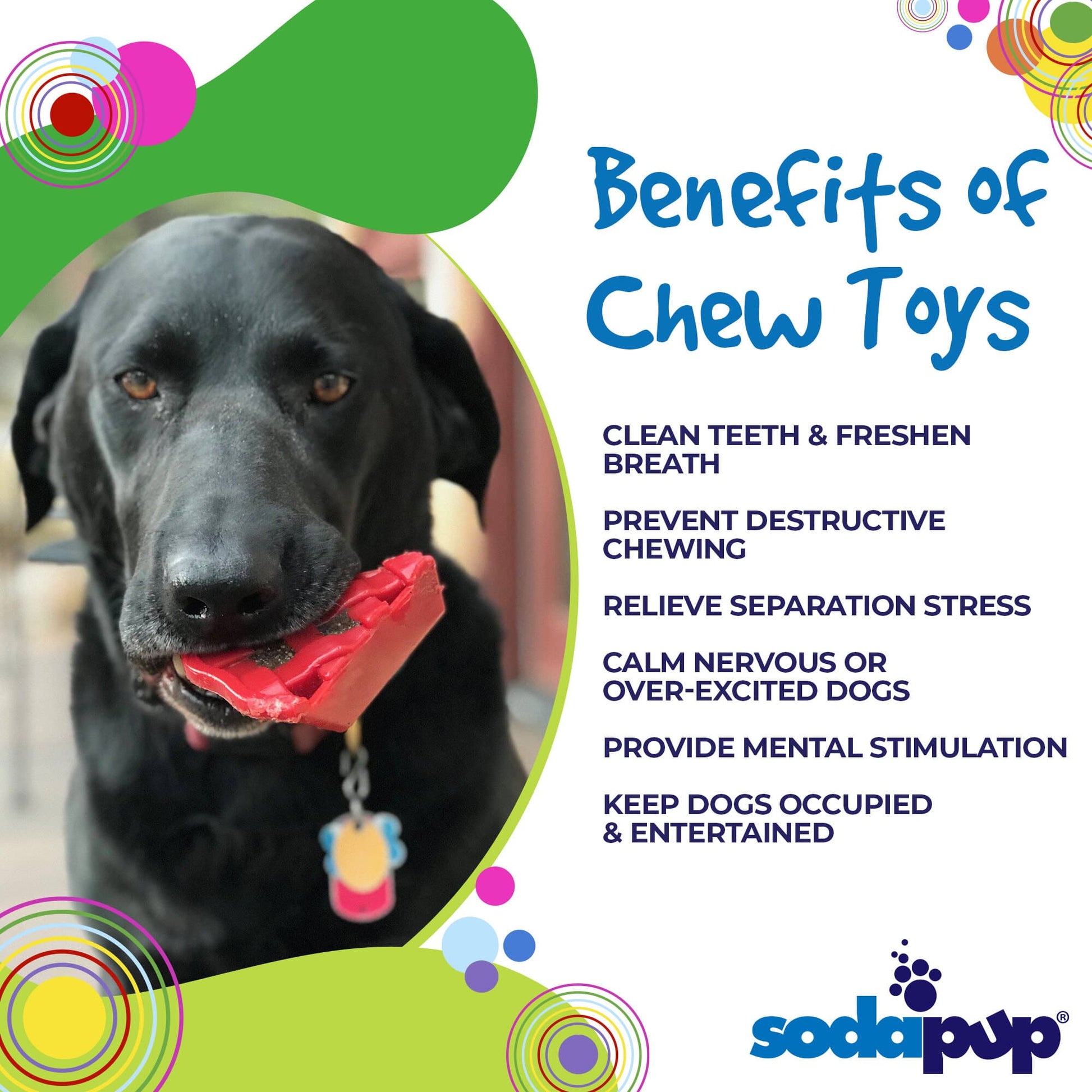Cherry Pie Nylon Dog Chew Toy For Aggressive Chewers USA Dog - close up view
