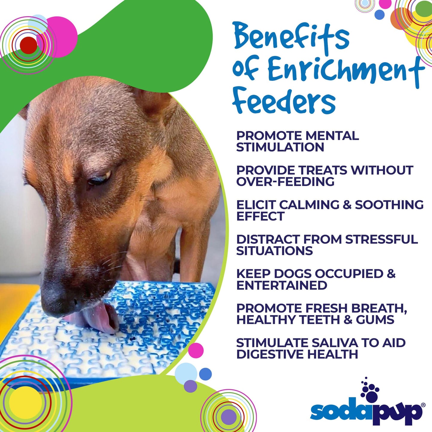 Jigsaw Puzzle Emat Enrichment Lick Mat For Dogs And Cats Toy - gallery image 5