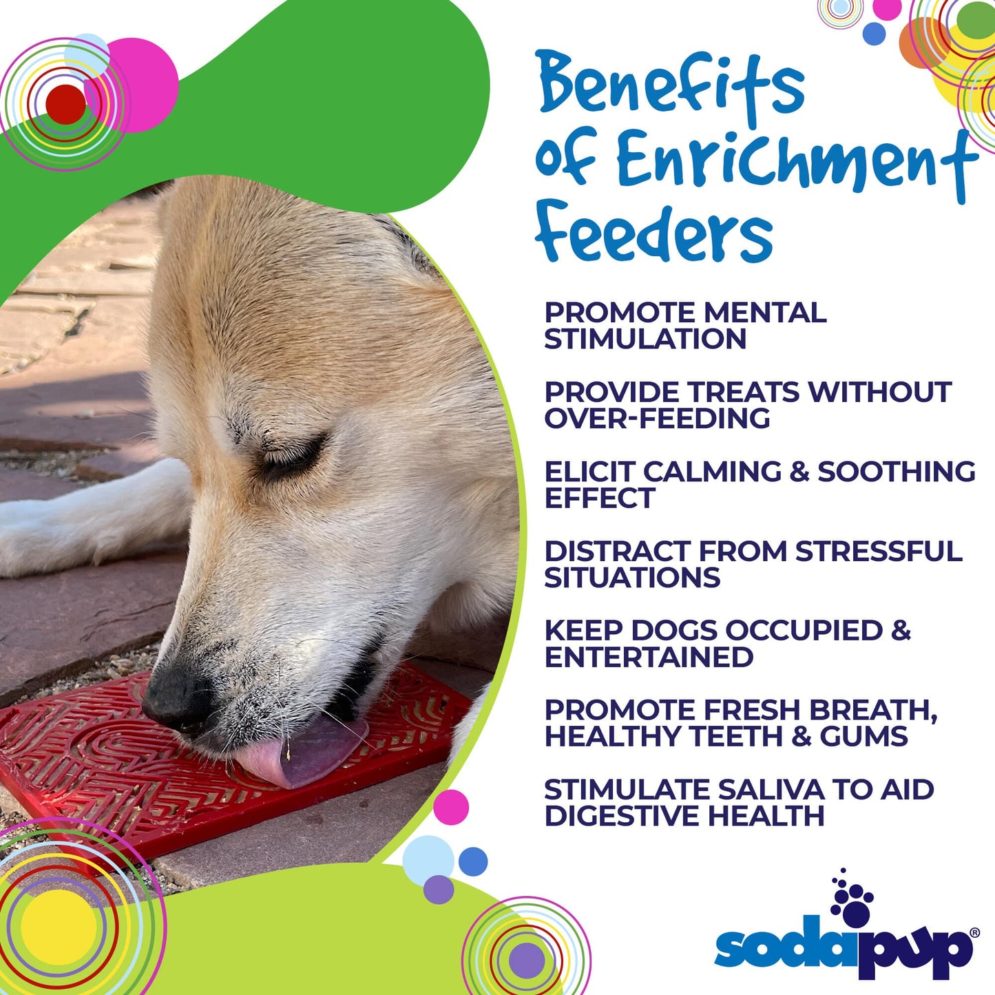 Love Emat Enrichment Lick Mat For Dogs And Cats Heart Design - close up view