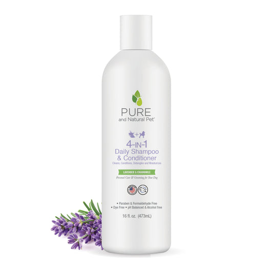 Pet Grooming Supplies 4 in 1 Daily Shampoo & Conditioner Lav - main product image