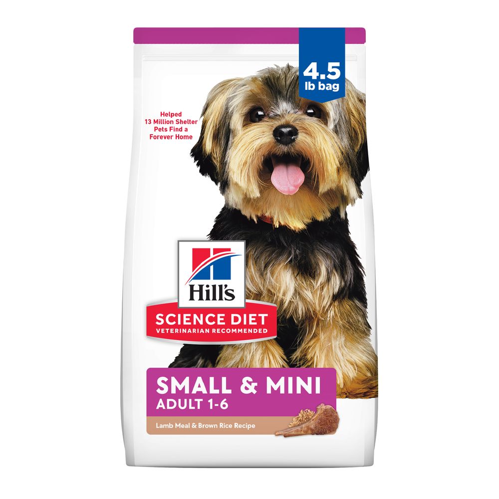 Hills Science Diet Adult Small Mini Lamb Meal Brown Rice Dry - main product image