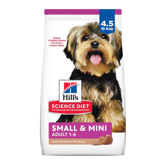 Hills Science Diet Adult Small Mini Lamb Meal Brown Rice Dry - main product image